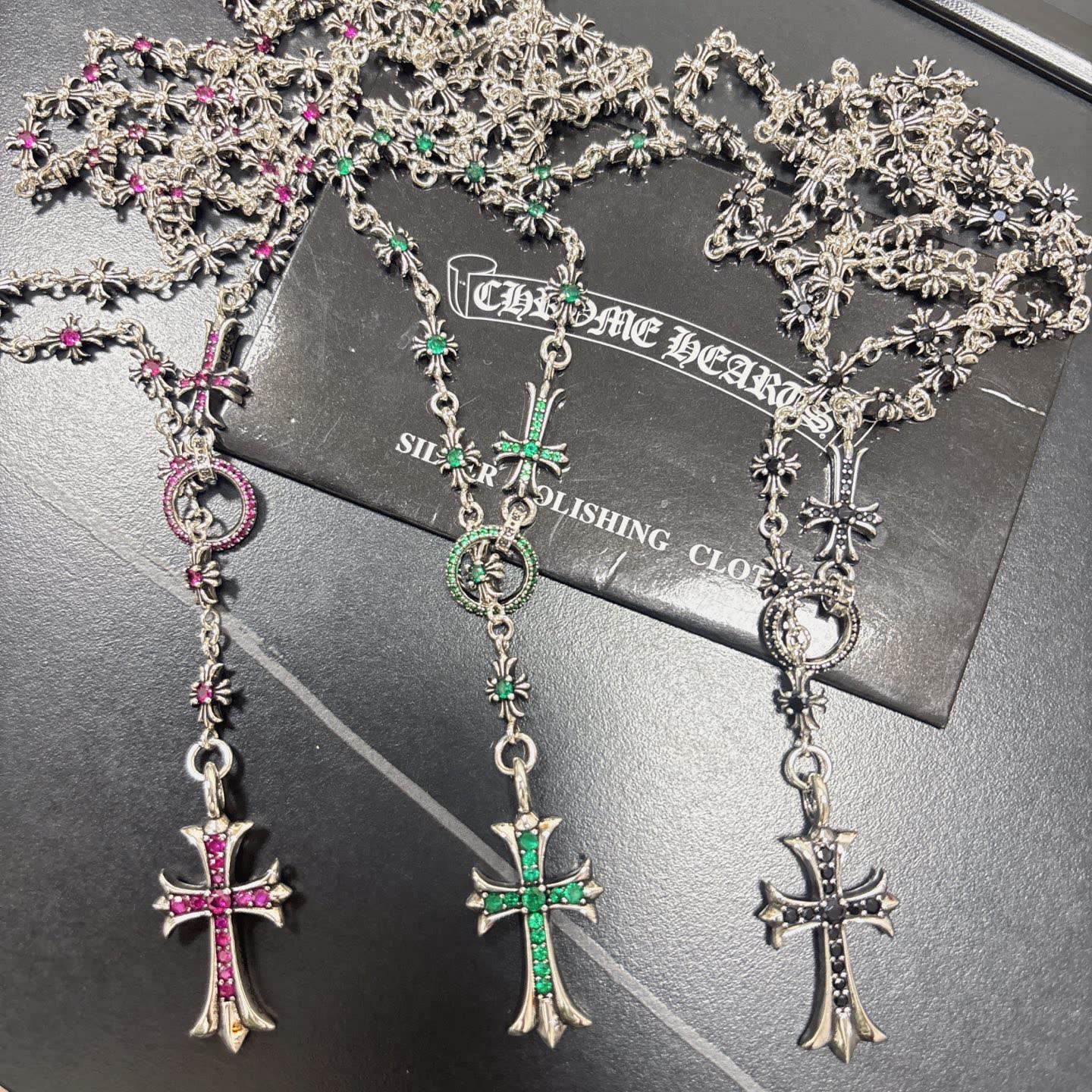 Chrome Hearts Charm Cross Necklace